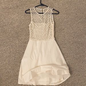 White dress bridal shower